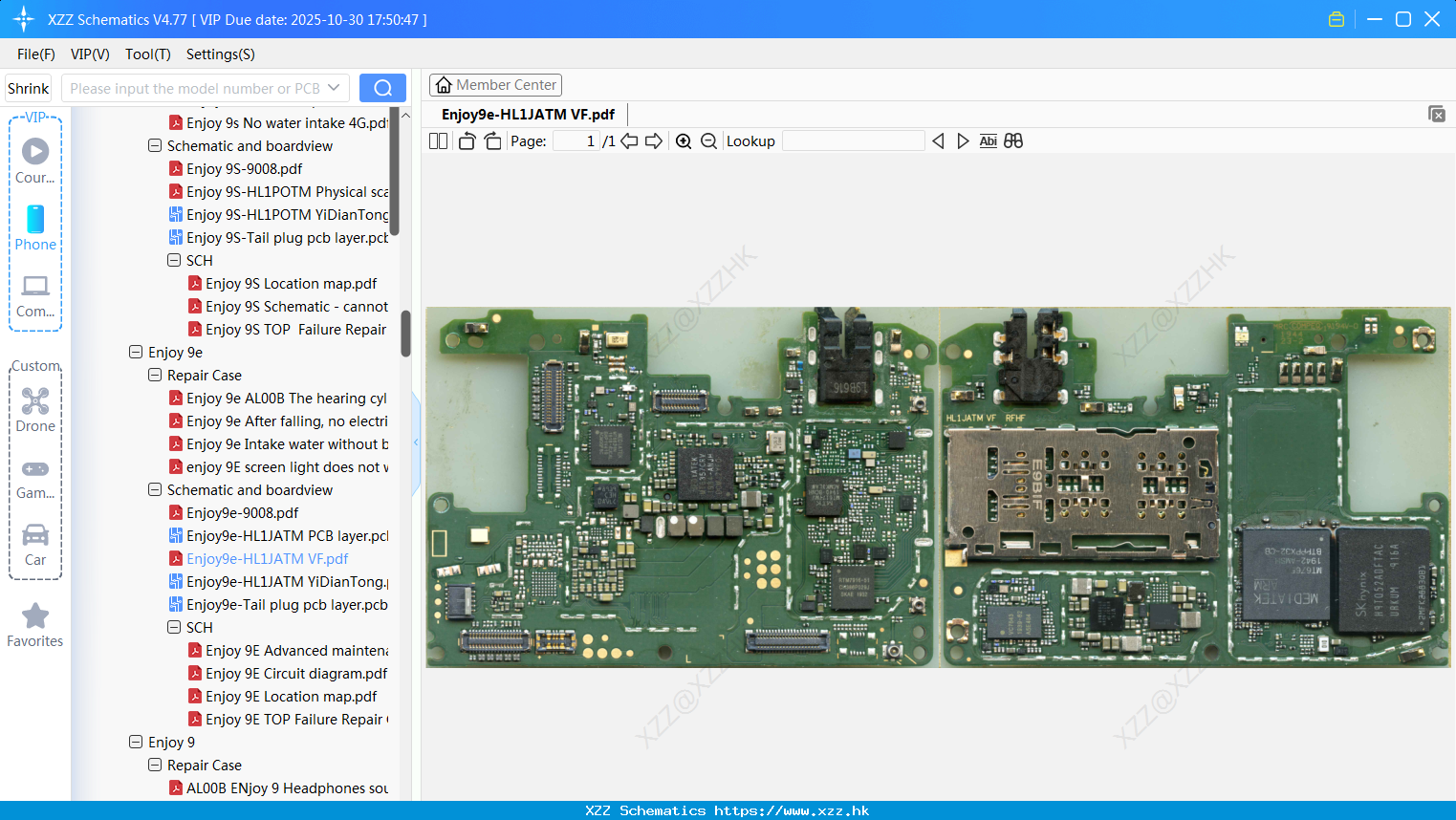 Huawei Enjoy9e-HL1JATM VF